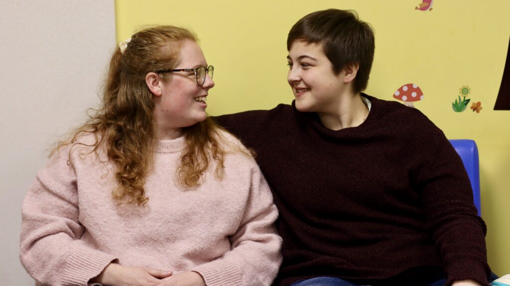 Foster carers Hannah & Betty